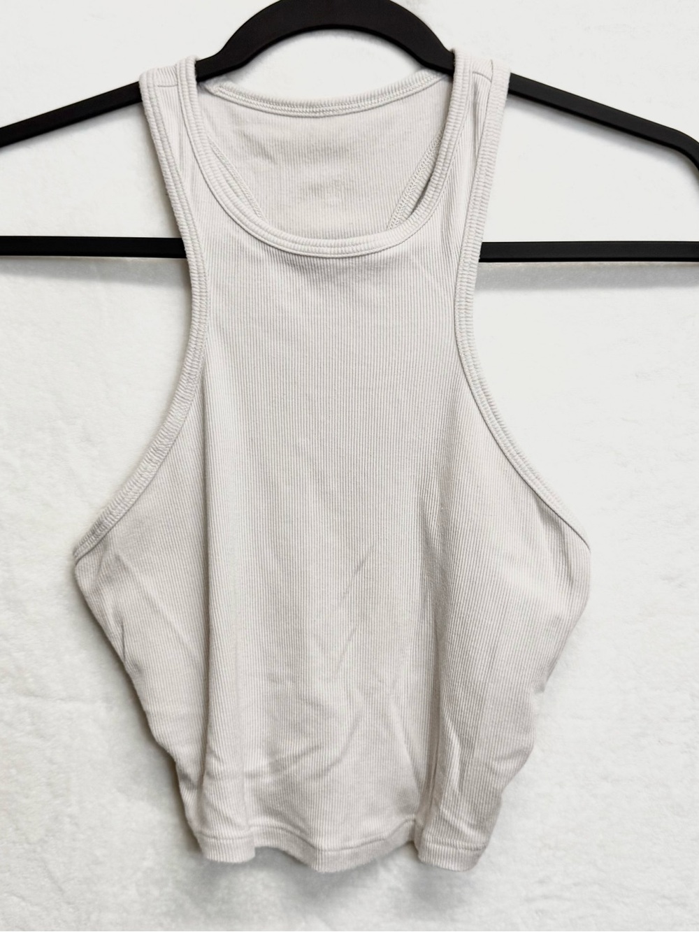 lululemon athletica Women's Ribbed Racerback Tank - Cream
